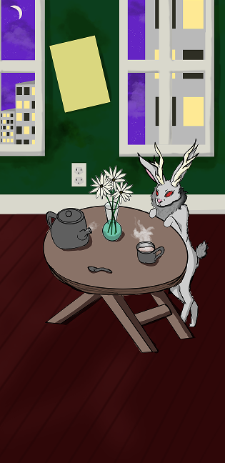 Jackalope illustration
